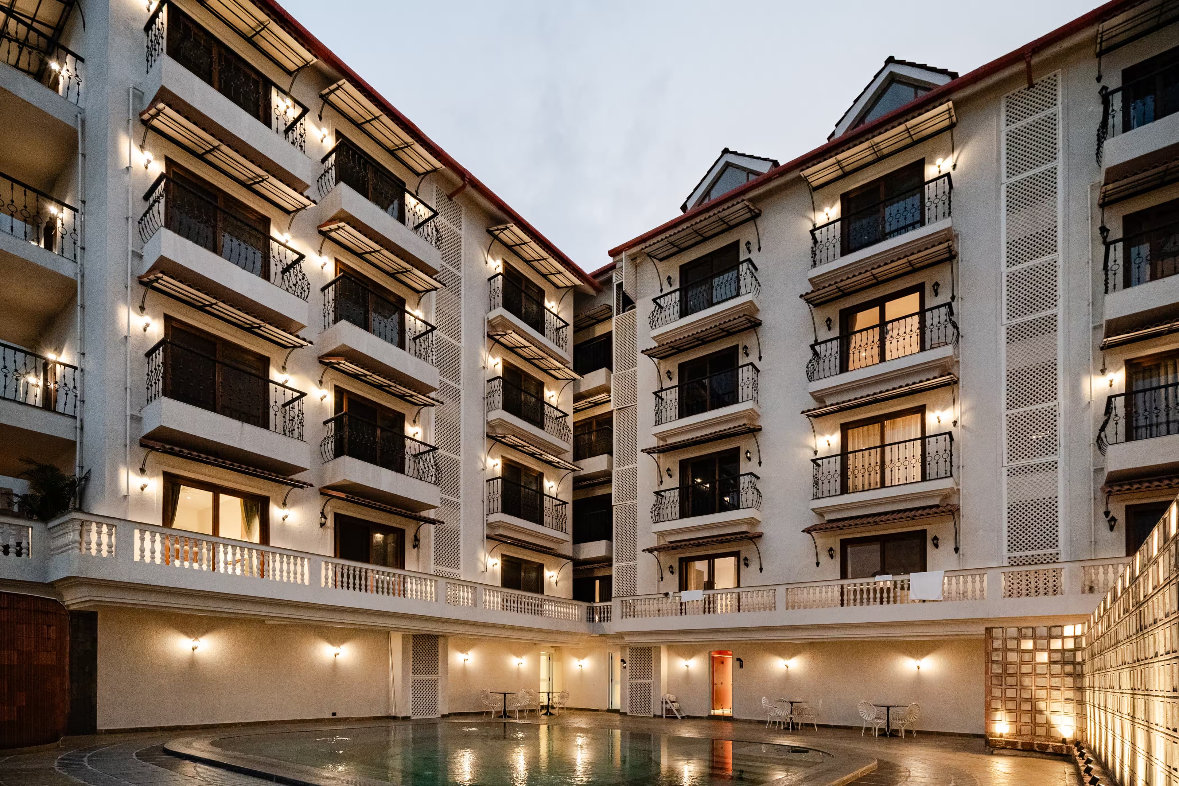 C102 Apartment exterior in Nerul, North Goa
