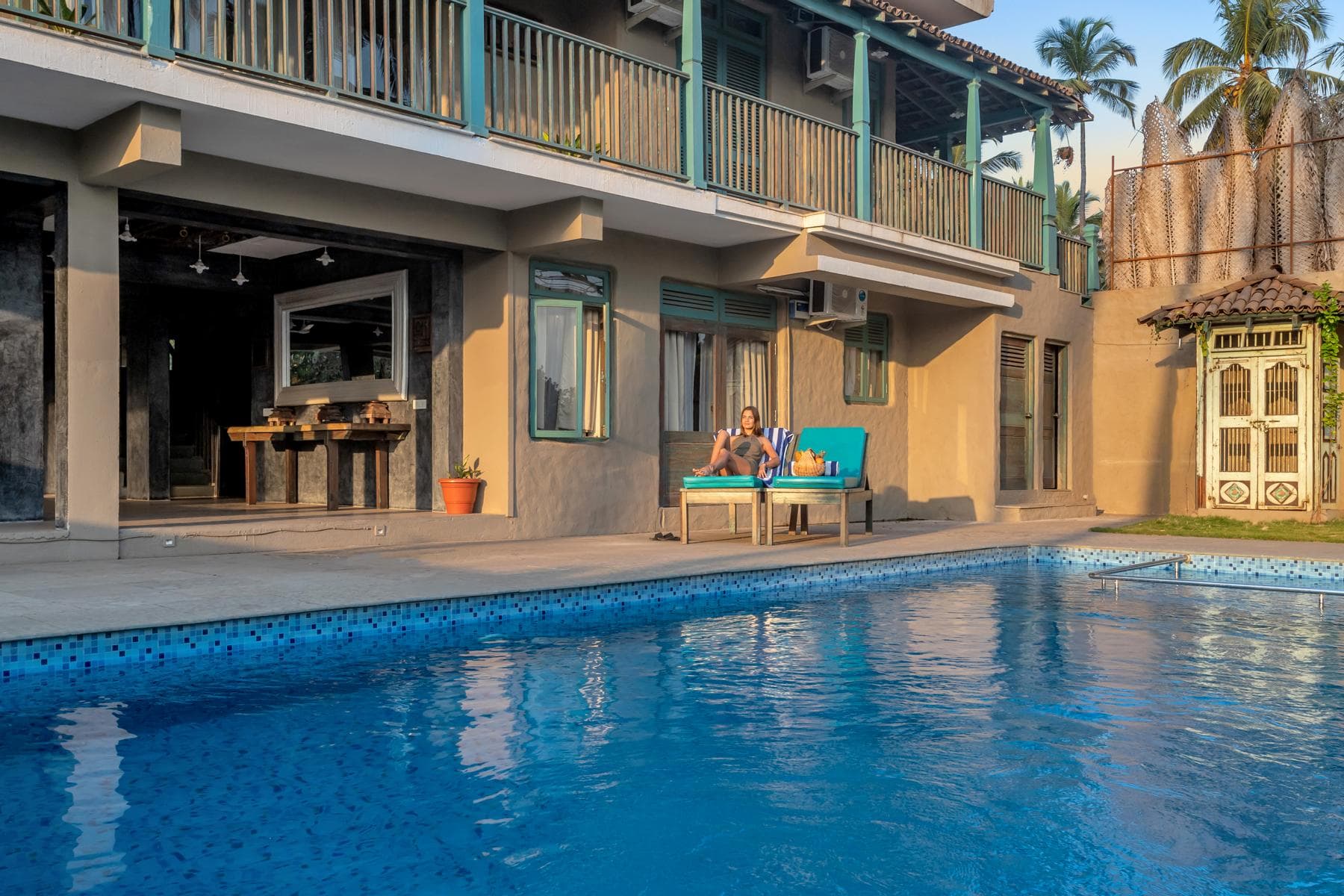 The Nine premium living space with large windows in Siolim, North Goa