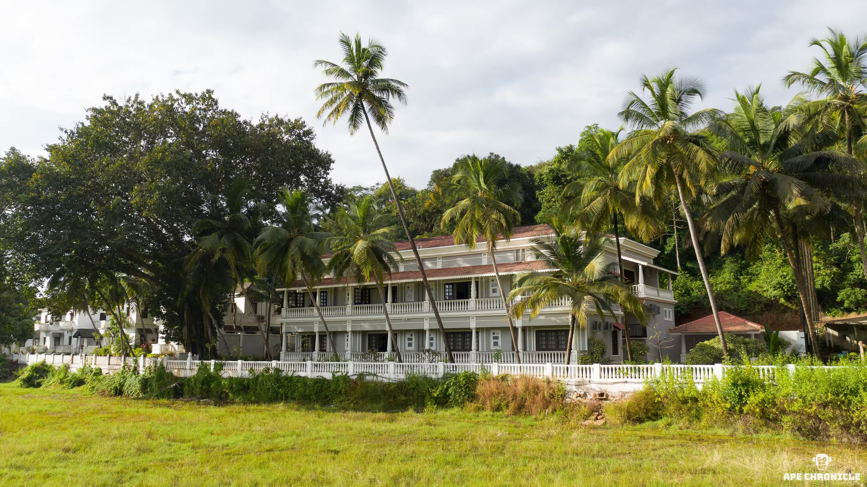The Shioli House 12 BHK luxury private pool villa exterior in Siolim, North Goa