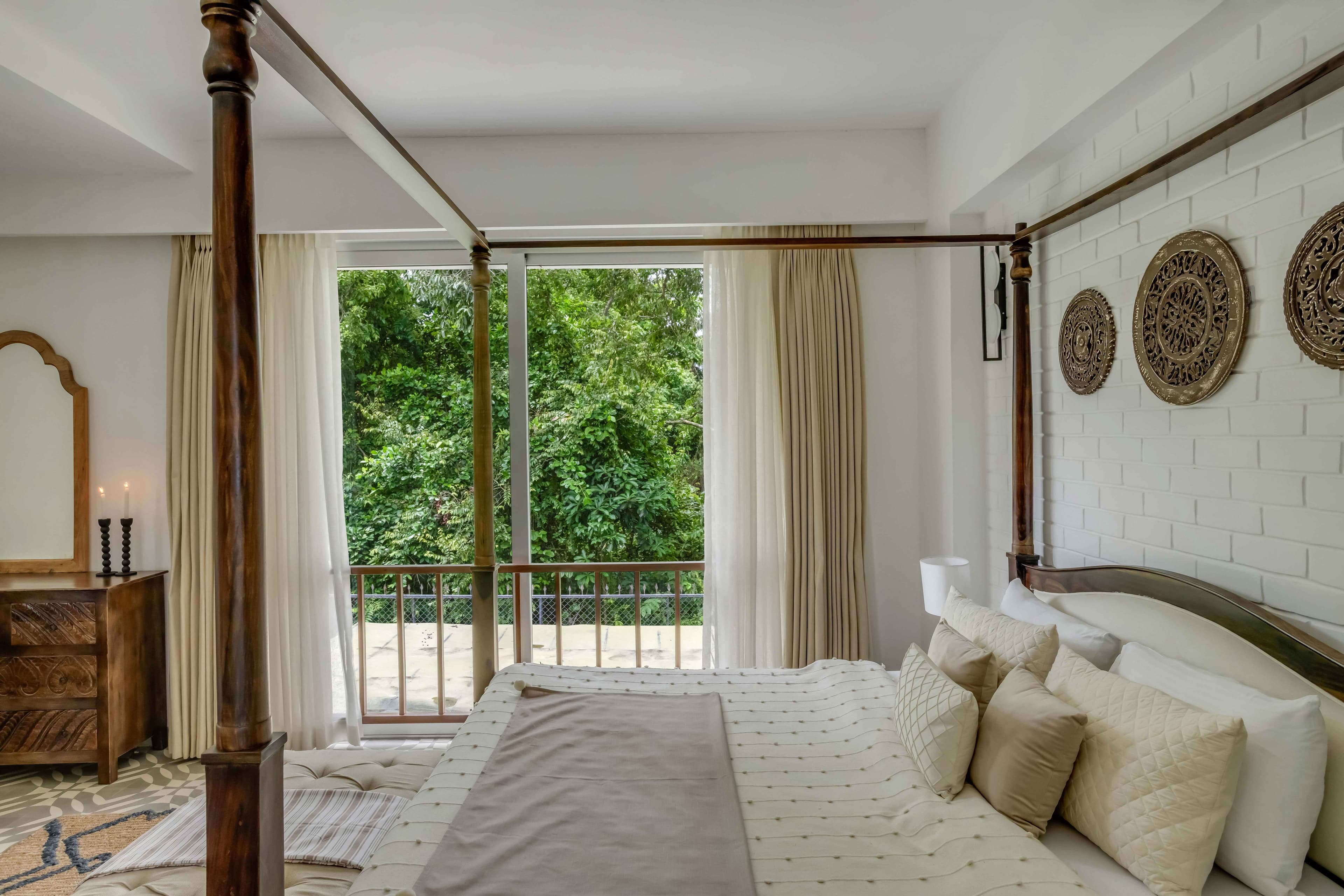 Villa 12 bathroom with modern interiors in Siolim, Goa